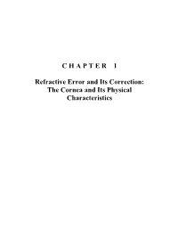 CHAPTER 1 Refractive Error and Its Correction