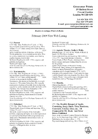 Grosvenor Prints February 2009 New Web Listing