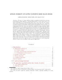 Linear Stability of Slowly Rotating Kerr Black Holes