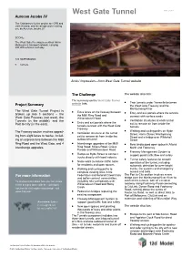West Gate Tunnel CASE STUDY Aurecon Jacobs JV