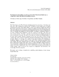 Baltic Sea): a Comparative Study with Different Modelling Scenarios