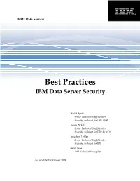DB2 Best Practices