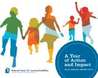 A Year of Action and Impact