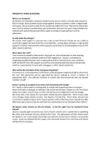 Academy Faqs