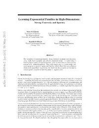 Learning Exponential Families in High-Dimensions