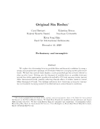 Original Sin Redux*
