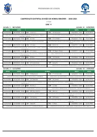 Programa De Jogos