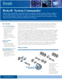 Redcell™ System Commander