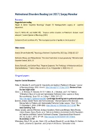 Motivation Reading List 2017