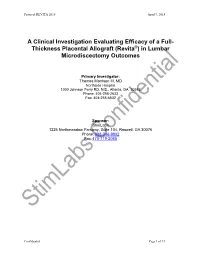 Sample Research Protocol