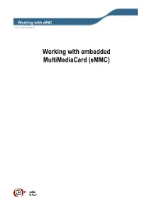 Working with Emmc