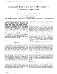 Cloudstate: End-To-End WAN Monitoring for Cloud-Based Applications