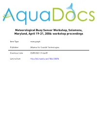Meteorological Buoy.Indd