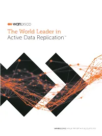 The World Leader in Active Data Replication