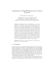 Cryptanalysis of Globalplatform Secure Channel Protocols