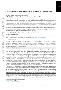 On the Design, Implementation, and Use of Laziness in R