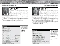 Tony Dews Greg Frey