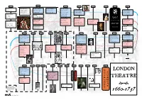An A2 Timeline of the London Stage Between 1660 and 1737