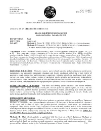 MECHANIC I/II Application Deadline: September 16, 2020