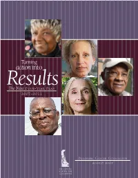 Turning Action Into Results: the Next Four-Year Plan 2007-2011