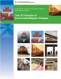 Evaluation of Environmental Mitigation Strategies