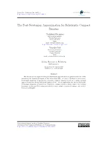 The Post-Newtonian Approximation for Relativistic Compact Binaries