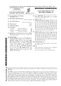 WO 2012/170438 A2 13 December 2012 (13.12.2012) P O P C T