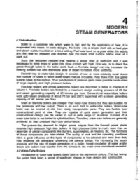 Modern Steam Generators
