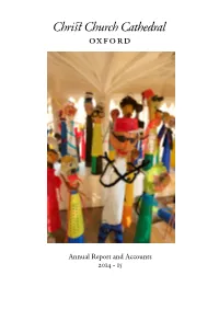 Annual Report from 1 August 2010