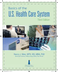 Basics of the US Health Care System