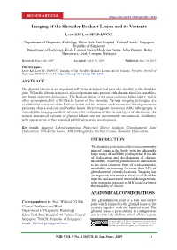 Imaging of the Shoulder Bankart Lesion and Its Variants