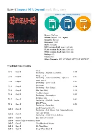 Eazy-E Impact of a Legend Mp3, Flac, Wma