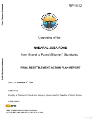 Final Resettlement Action Plan Report