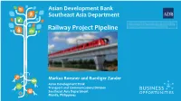 Railway Project Pipeline