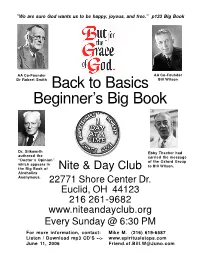 Back to Basics Beginner's Big Book