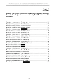 Chapter VI Appendix X