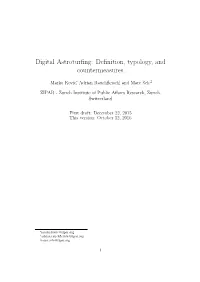 Digital Astroturfing