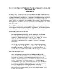 Doe Cast All Employee Notification