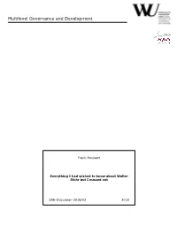 Multilevel Governance and Development