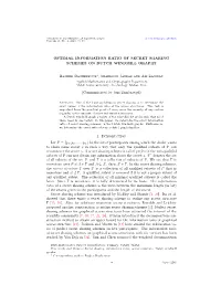 Optimal Information Ratio of Secret Sharing Schemes on Dutch Windmill Graphs