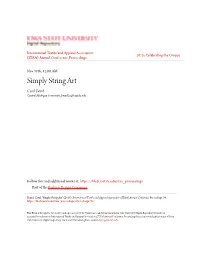 Simply String Art Carol Beard Central Michigan University, Beard2c@Cmich.Edu