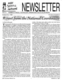 1992 Summer Fall Newsletter