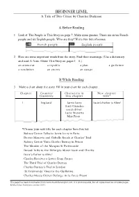A Tale of Two Cities by Charles Dickens
