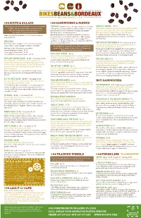 B3 2013 Menu