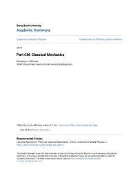 Classical Mechanics