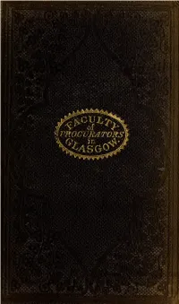History and Antiquities of Roxburghshire and Adjacent Districts, from the Most Remote Period to the ~ Date Due
