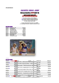 1500 M/Miglio