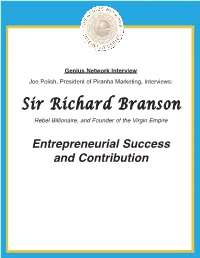 Branson Interview