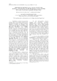 Isopoda: Cymothoidae) in the Brazilian Coastal Waters with Aspects of Host-Parasite Interaction*