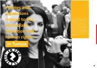 In Tunisia Policies and Legislations Related to the Democratic Transition